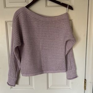 Abercrombie and fitch lavender sweater